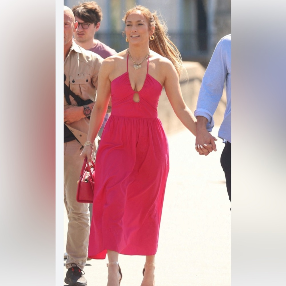 The reformation J LO dress! Sold out everywhere. NWOT